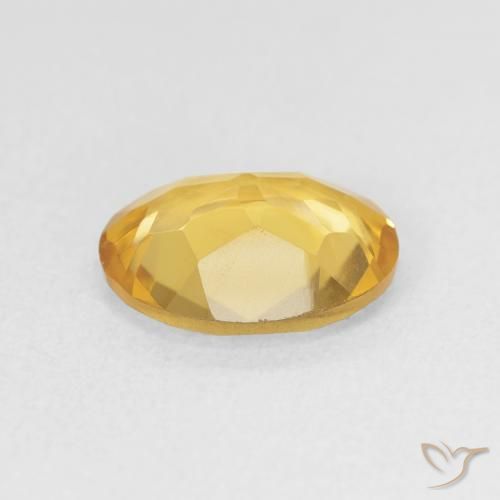 Citrino ouro brilhante Natural 2.64ct, oval, VS