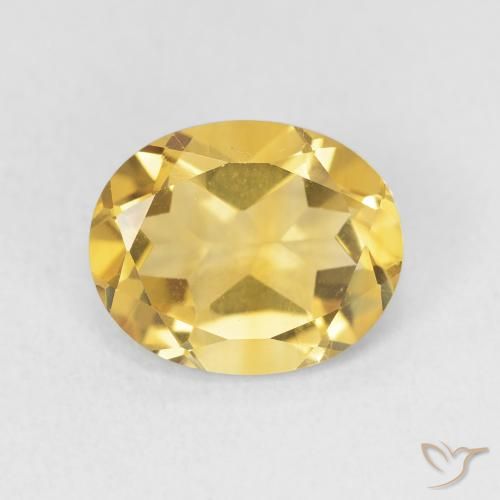 3.18ct Natural Dourado médio Citrino, oval, VS