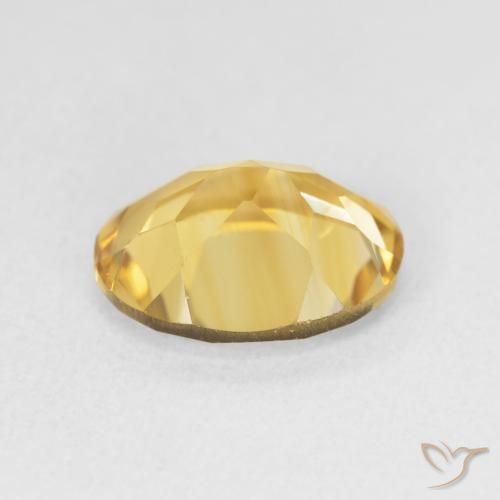 Citrino Dourado médio Natural 3.18ct, oval, VS