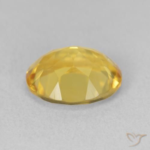 Citrino Laranja Dourada Natural 3.32ct, oval, VVS-VS