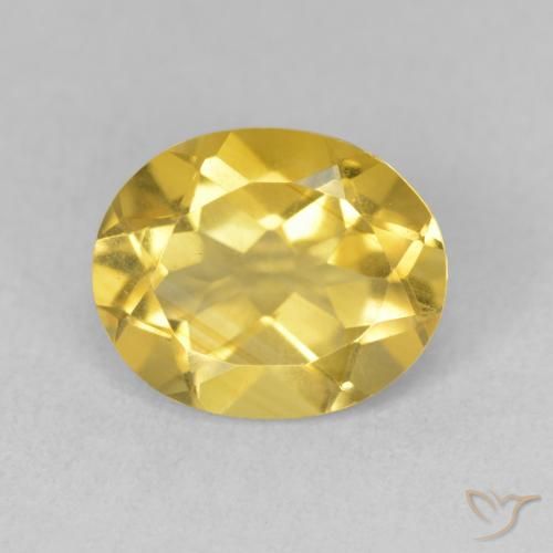 3.06ct Natural Laranja Dourada Citrino, oval, VVS-VS