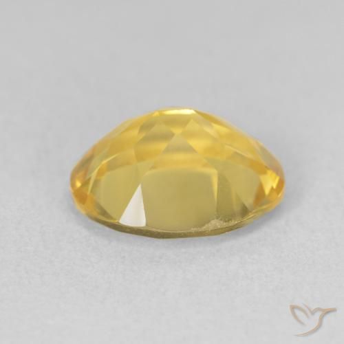Citrino Laranja Dourada Natural 3.06ct, oval, VVS-VS