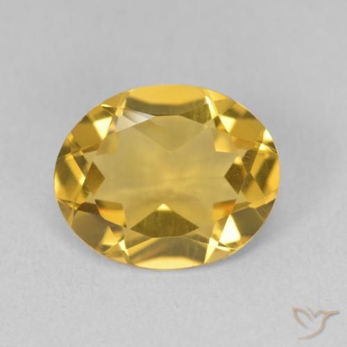 2.86ct Natural Dourado médio Citrino, oval, VVS-VS