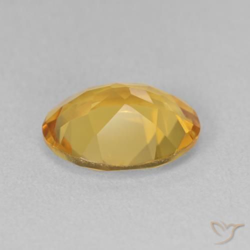 Citrino Dourado médio Natural 2.86ct, oval, VVS-VS