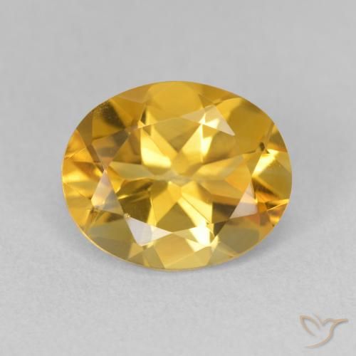 3.28ct Natural Dourado Citrino, oval, VVS