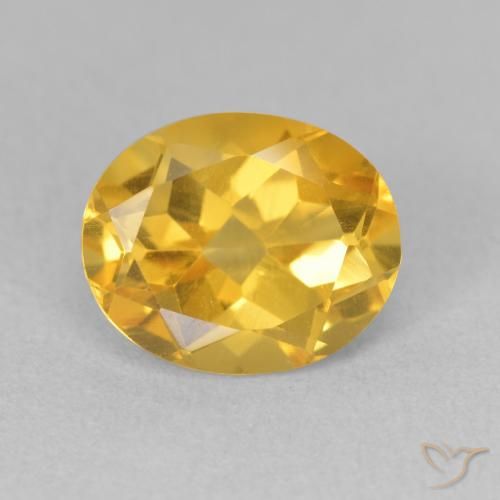 3.33ct Natural ouro brilhante Citrino, oval, VS