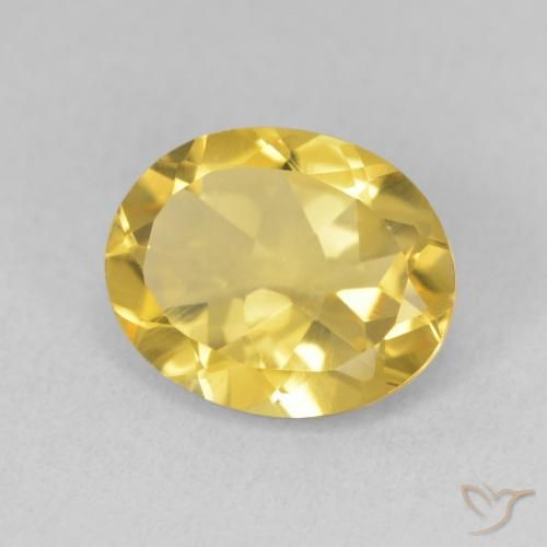 Citrino Laranja Dourada Natural 3.18ct, oval, VVS-VS
