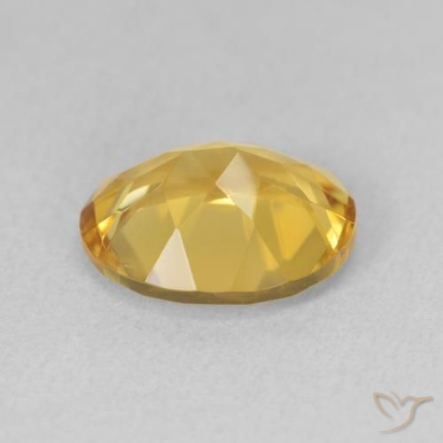 Citrino Dourado Natural 3.03ct, oval, VS
