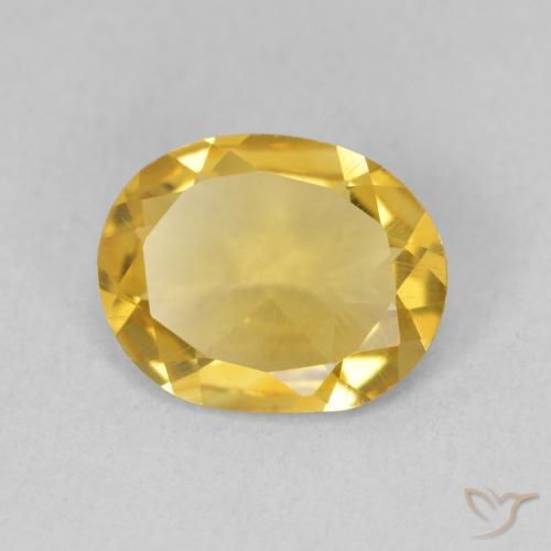 Citrino Dourado Natural 2.38ct, oval, VS