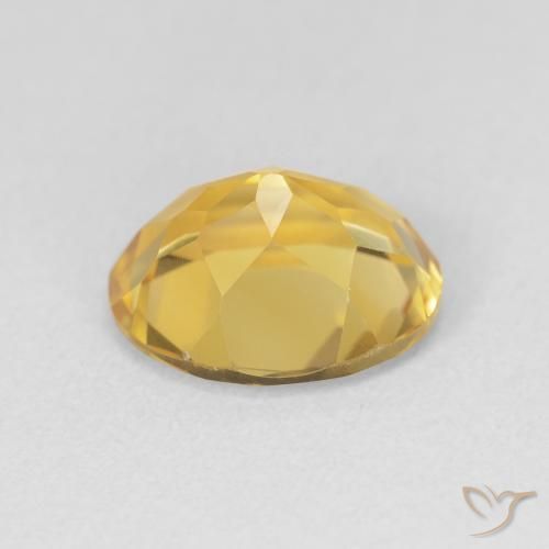 Citrino Laranja Dourada Natural 3.32ct, oval, VVS-VS