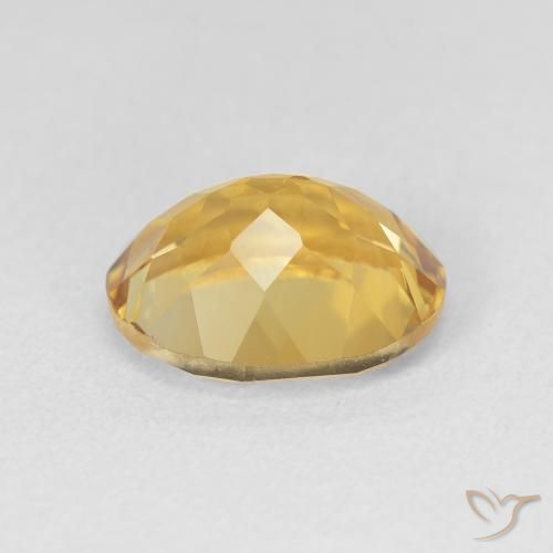 Citrino ouro profundo Natural 3.47ct, oval, VVS-VS