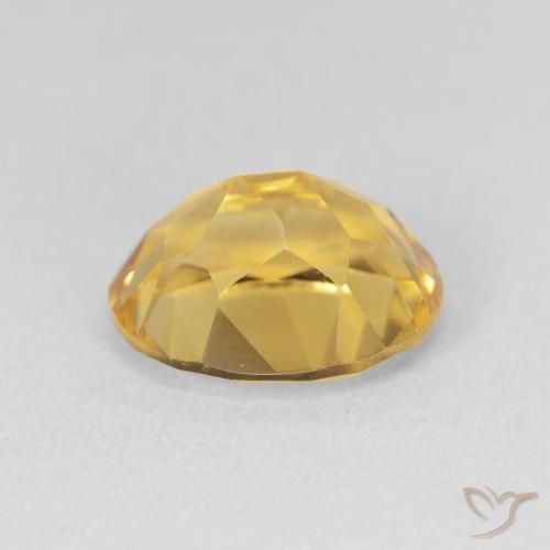 Citrino Dourado Natural 3.43ct, oval, VVS-VS