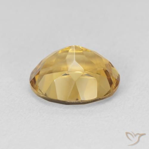 Citrino ouro médio Natural 3.53ct, oval, VVS-VS