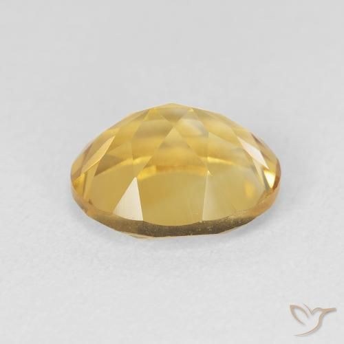 Citrino Laranja Dourada Natural 3.59ct, oval, VVS-VS