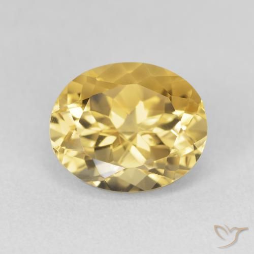 4.03ct Natural Laranja Dourada Citrino, oval, VVS-VS