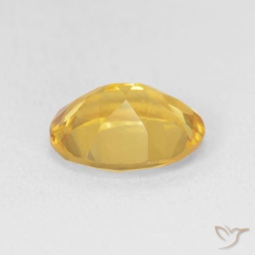 Citrino Dourado médio Natural 3.05ct, oval, VVS-VS