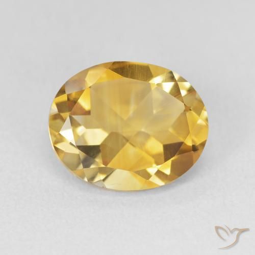 3.38ct Natural ouro profundo Citrino, oval, VVS-VS