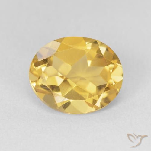 3.52ct Natural ouro profundo Citrino, oval, VVS-VS