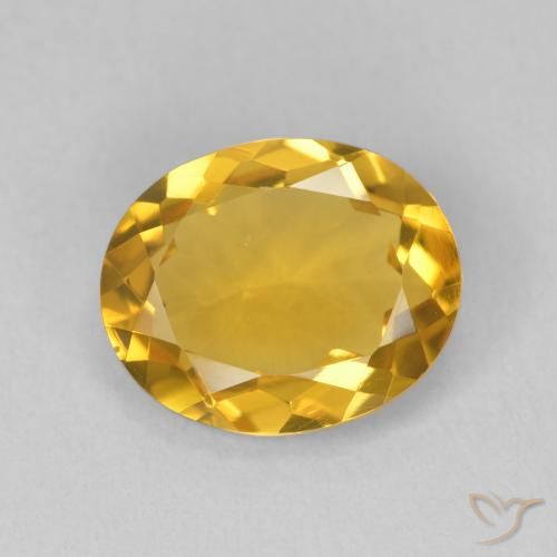 2.94ct Natural ouro brilhante Citrino, oval, VVS