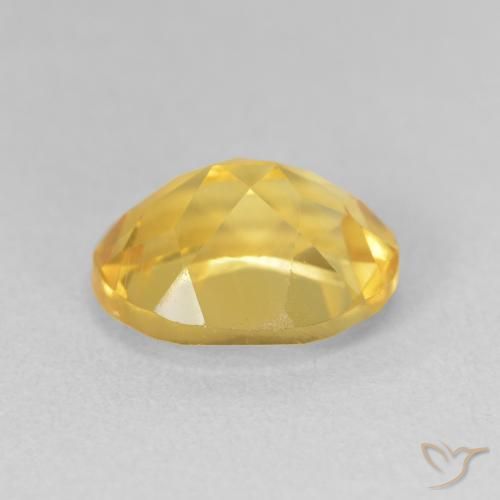 Citrino Dourado médio Natural 3.31ct, oval, VVS-VS