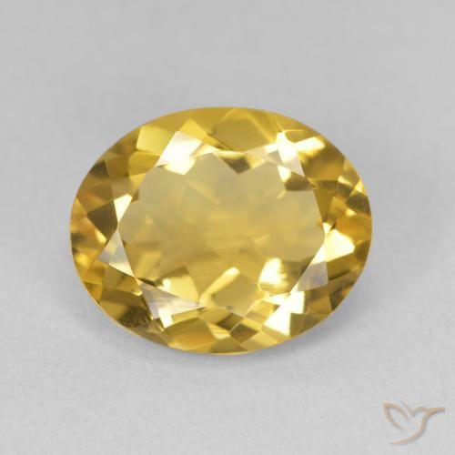 3.31ct Natural Dourado Citrino, oval, VVS-VS