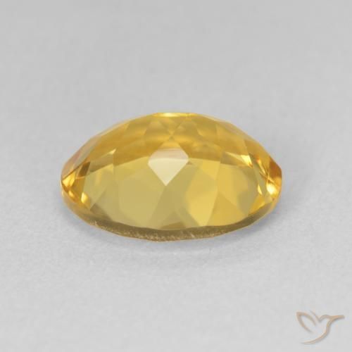 Citrino Dourado Natural 3.31ct, oval, VVS-VS