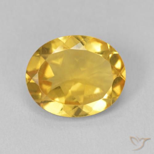 3.04ct Natural ouro brilhante Citrino, oval, VVS-VS
