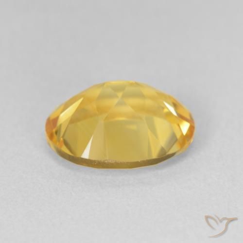Citrino Laranja Dourada Natural 2.94ct, oval, VVS-VS