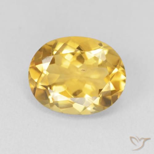 3.30ct Natural ouro profundo Citrino, oval, VVS
