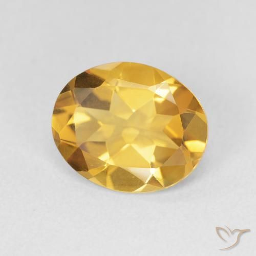 Citrino Dourado Natural 2.58ct, oval, VVS
