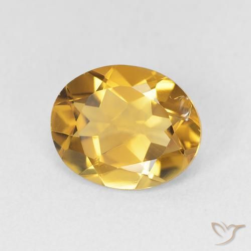 Citrino Dourado Natural 2.79ct, oval, VVS