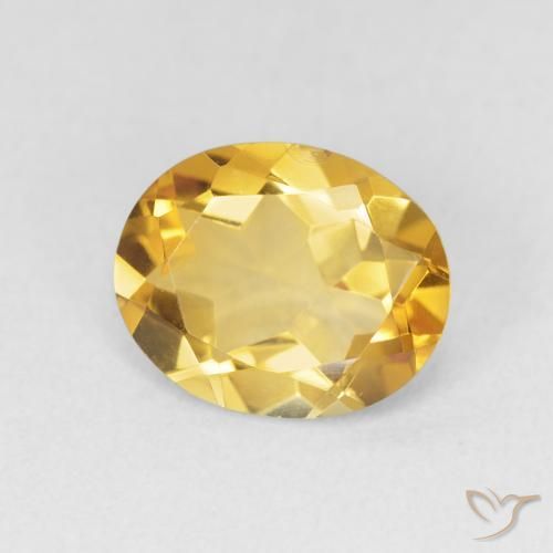 Citrino Dourado Natural 2.63ct, oval, VVS