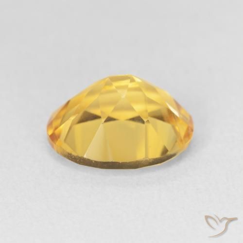 Citrino ouro brilhante Natural 3.18ct, oval, VVS