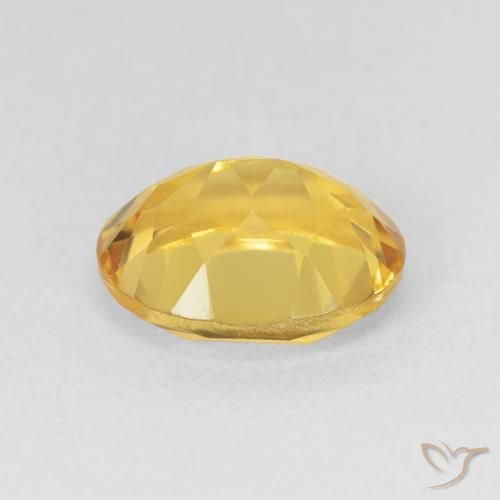 Citrino Dourado Natural 3.52ct, oval, VVS