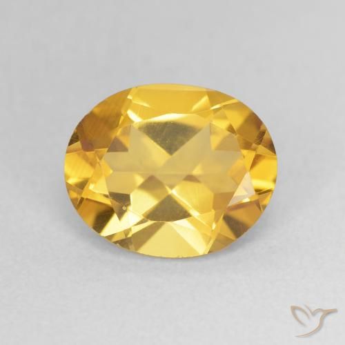 3.14ct Natural Dourado Citrino, oval, VVS