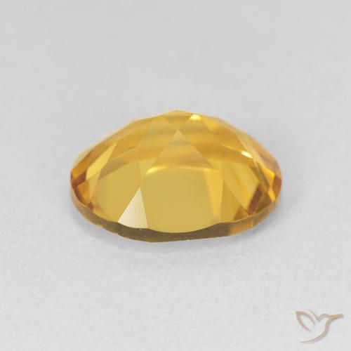 Citrino Dourado Natural 3.14ct, oval, VVS
