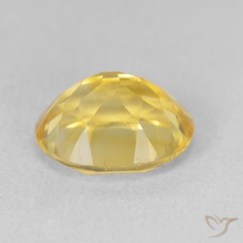 Citrino ouro médio Natural 3.59ct, oval, VVS-VS