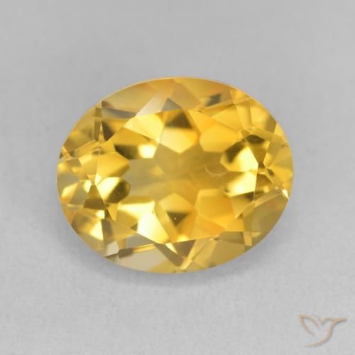 3.72ct Natural ouro médio Citrino, oval, VVS-VS