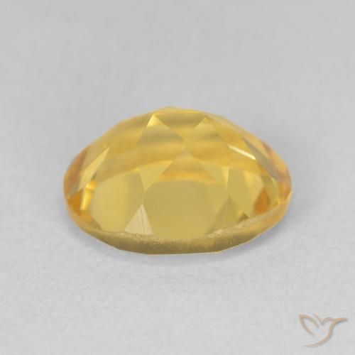Citrino Dourado médio Natural 3.45ct, oval, VVS-VS