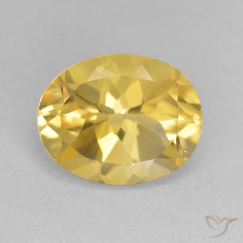 3.82ct Natural Laranja Dourada Citrino, oval, VVS-VS