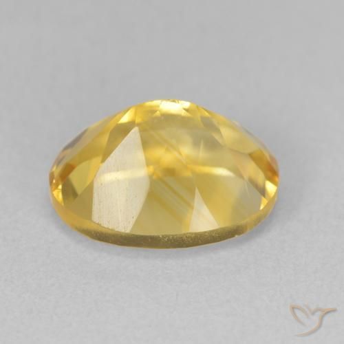 Citrino Laranja Dourada Natural 3.82ct, oval, VVS-VS