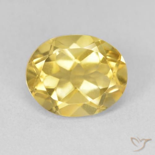 3.40ct Natural Laranja Dourada Citrino, oval, VVS-VS
