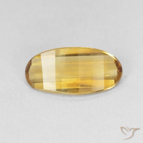 2.28ct Natural Laranja Dourada Citrino, oval, VVS