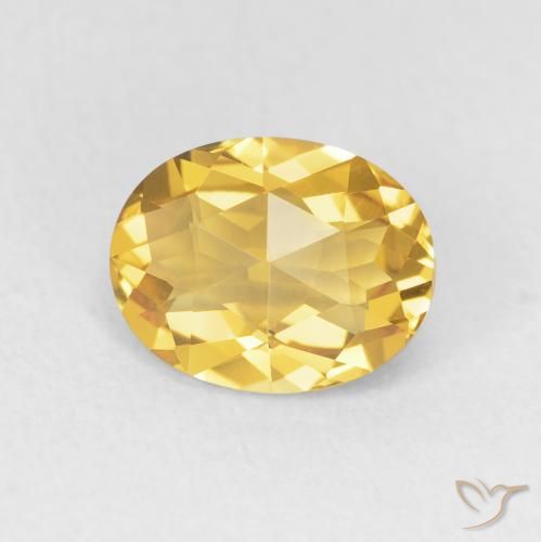 1.76ct Natural Dourado Citrino, oval, VVS