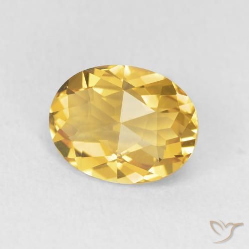 Citrino Dourado Natural 1.76ct, oval, VVS