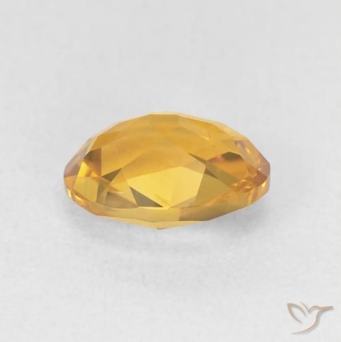 Citrino ouro médio Natural 1.78ct, oval, VVS