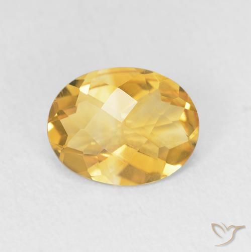 1.47ct Natural ouro brilhante Citrino, oval, VVS