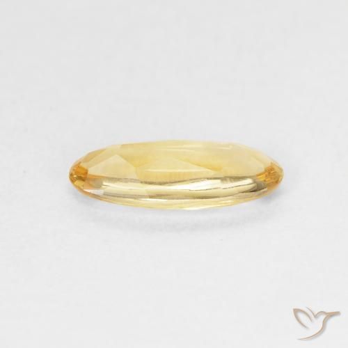 Citrino ouro médio Natural 0.75ct, oval, Transparente
