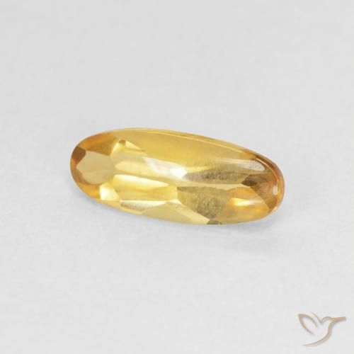 Citrino Dourado Natural 0.90ct, oval, Transparente