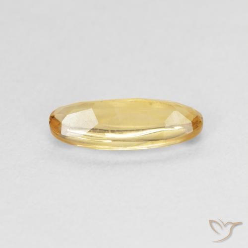 Citrino Dourado Natural 0.90ct, oval, Transparente
